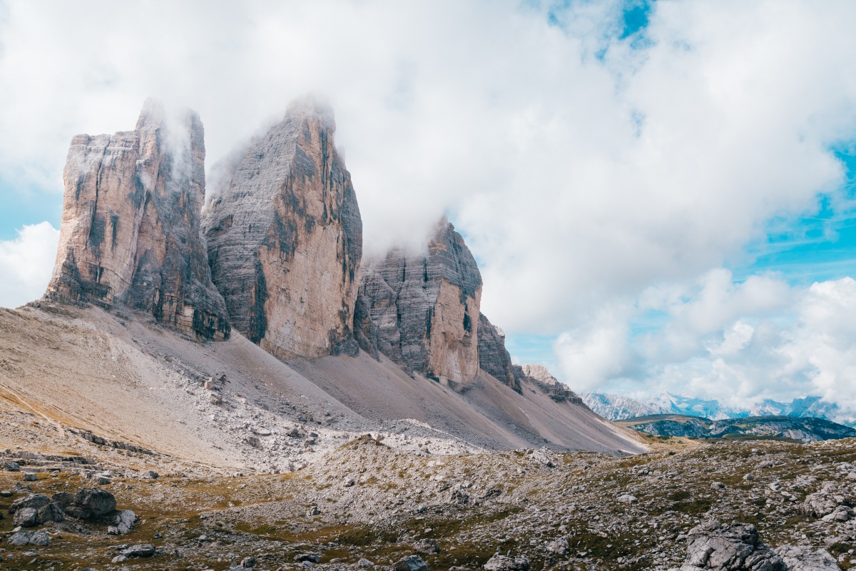 urlaub in den bergen – Dolomiten Panorama – 3 Zinnen